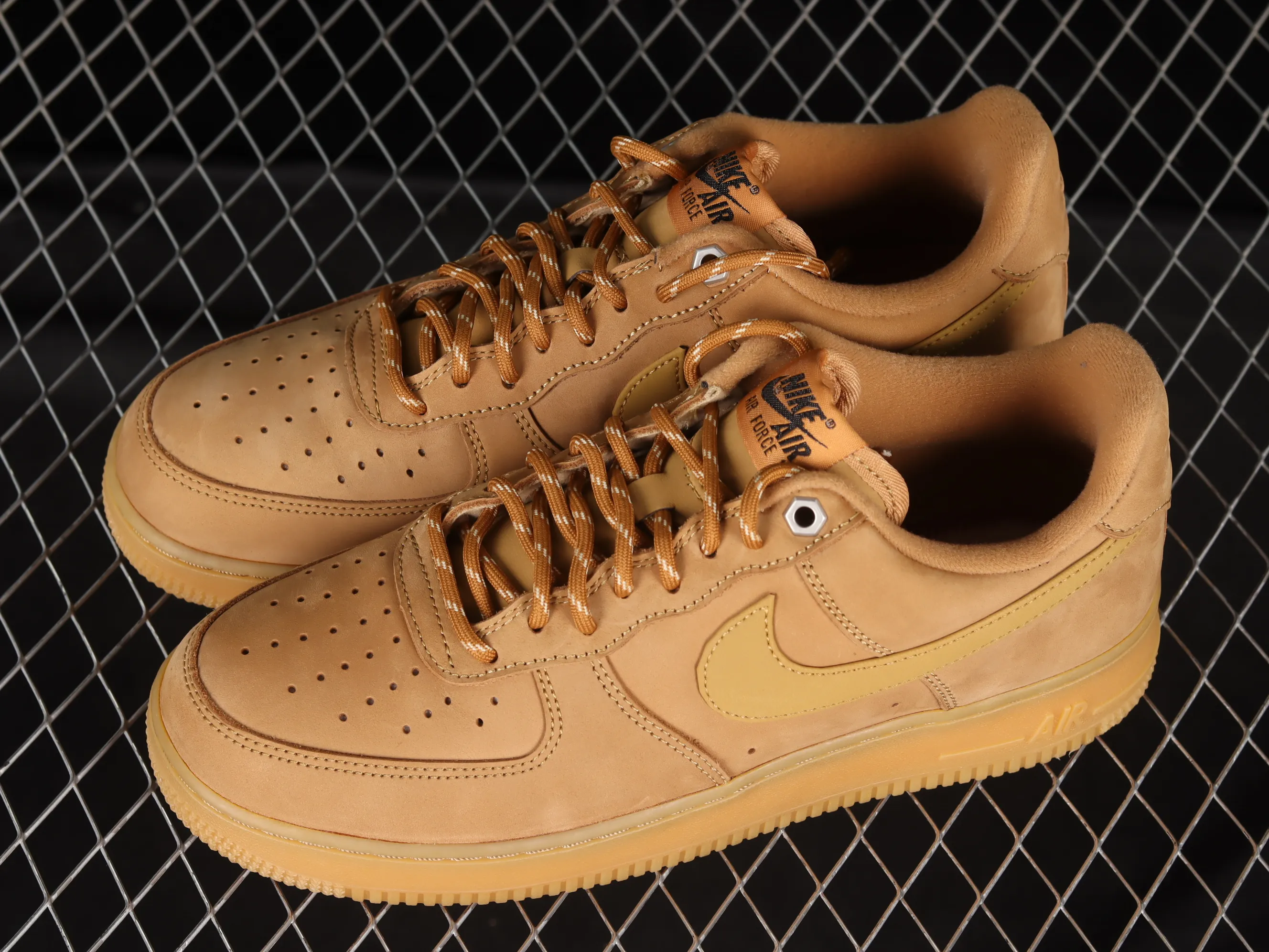 All categories Nk Air Force 1 Air Force series Nk Air Force 1 Low Air Force low-top XP version Nk Air Force WB AF1 wheat color Air Force One low-top sneakers CJ9179-200